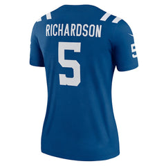 Nike Anthony Richardson Indianapolis Colts Women's Legend Player Performance Top Royal