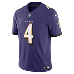 Nike Zay Flowers Baltimore Ravens Vapor F.U.S.E. Limited Jersey Purple
