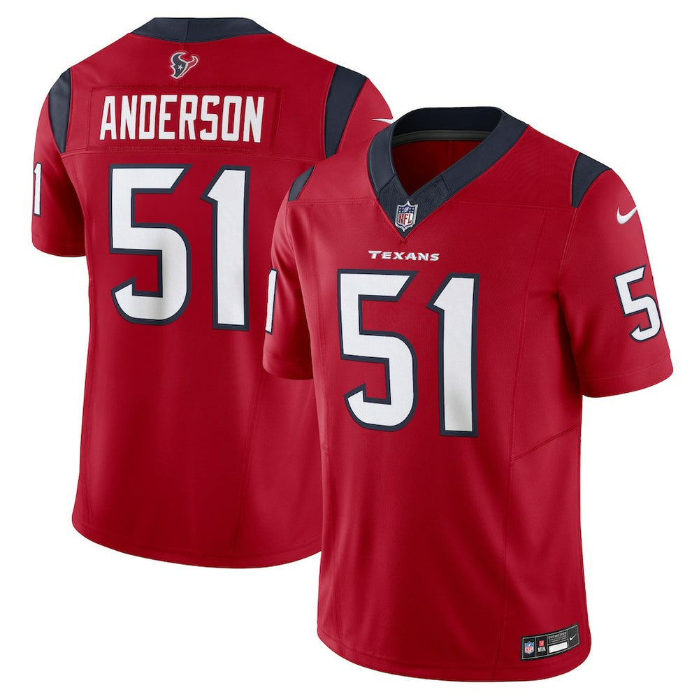 Nike Will Anderson Jr. Houston Texans Vapor F.U.S.E. Limited Jersey Red