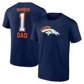 Fanatics Denver Broncos Father's Day T-Shirt Navy
