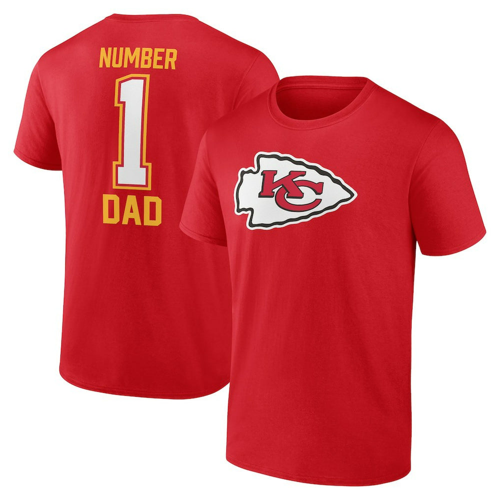 Fanatics Kansas City Chiefs Father's Day T-Shirt Red
