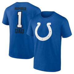 Fanatics Indianapolis Colts Father's Day T-Shirt Royal