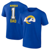 Fanatics Los Angeles Rams Father's Day T-Shirt Royal