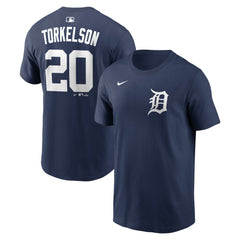 Spencer Torkelson Detroit Tigers Nike Home Name & Number T-Shirt - Navy - Nike Lifestyle