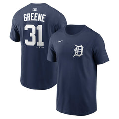 Riley Greene Detroit Tigers Nike Home Name & Number T-Shirt - Navy - Nike Sale
