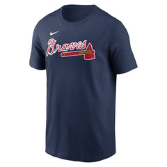 Spencer Strider Atlanta Braves Nike Name & Number T-Shirt - Navy - Nike Sale