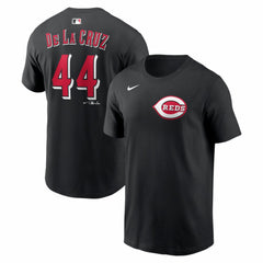 Elly De La Cruz Cincinnati Reds Nike Name & Number T-Shirt - Black - Nike Online