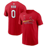 Masyn Winn St. Louis Cardinals Nike Home Name & Number T-Shirt - Red - Nike Online