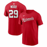 James Wood Washington Nationals Nike Home Name & Number T-Shirt - Red - Nike on Sale