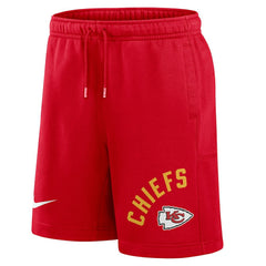 Nike Kansas City Chiefs Arched Kicker Shorts Red