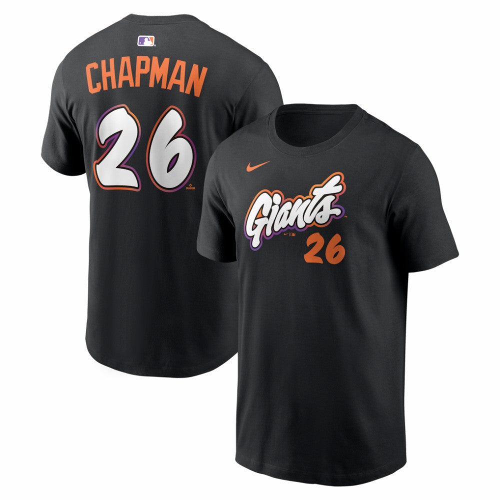 Matt Chapman San Francisco Giants Nike City Connect Name & Number T-Shirt - Black - Nike Sale