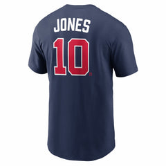 Chipper Jones Atlanta Braves Nike Cooperstown Collection Name & Number T-Shirt - Navy - Nike Online