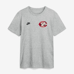 Cincinnati Reds Nike Cooperstown 2-Hit T-Shirt - Heather Gray - Nike on Sale