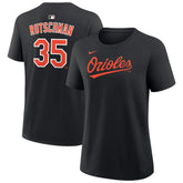 Adley Rutschman Baltimore Orioles Nike Women's Name & Number T-Shirt - Black - Nike Lifestyle