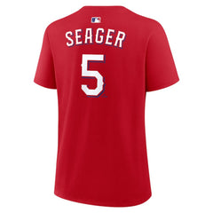Corey Seager Texas Rangers Nike Women's Name & Number T-Shirt - Red - Nike Sale