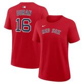 Jarren Duran Boston Red Sox Nike Women's Name & Number T-Shirt - Red - Nike Online