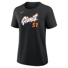 Jung Hoo Lee San Francisco Giants Nike Women's City Connect Name & Number T-Shirt - Black - Nike Lifestyle