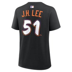 Jung Hoo Lee San Francisco Giants Nike Women's City Connect Name & Number T-Shirt - Black - Nike Lifestyle