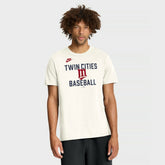 Minnesota Twins Nike Cooperstown Collection ‘70s Inspired T-Shirt - Cream - Nike Sale