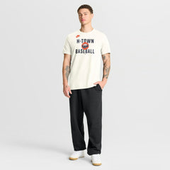 Houston Astros Nike Cooperstown Collection ‘70s-Inspired T-Shirt - Cream - Nike Discount