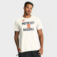 Detroit Tigers Nike Cooperstown Collection ‘70s Inspired T-Shirt - Cream - Nike Online