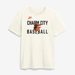 Baltimore Orioles Nike Cooperstown Collection ‘70s Inspired T-Shirt - Cream - Nike Discount