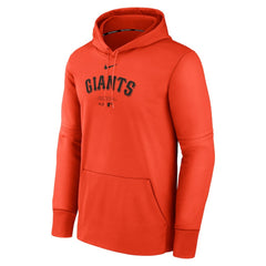 San Francisco Giants Nike Authentic Collection Practice Performance Pullover Hoodie - Orange - Nike Discount