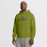 Fanatics San Francisco 49ers Oversized Type Play Location Hoodie Green