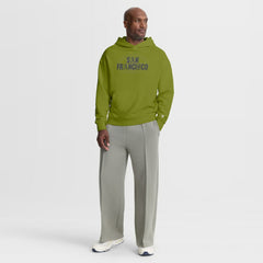 Fanatics San Francisco 49ers Oversized Type Play Location Hoodie Green