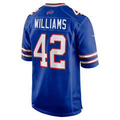 Nike Dorian Williams Buffalo Bills Home Game Jersey Royal