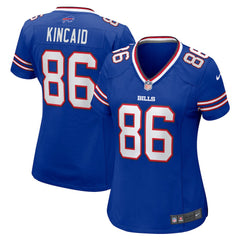 Nike Dalton Kincaid Buffalo Bills Women's Home Game Jersey Royal