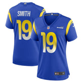 Nike Xavier Smith Los Angeles Rams Women's Home Game Jersey Royal