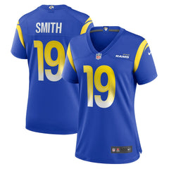 Nike Xavier Smith Los Angeles Rams Women's Home Game Jersey Royal
