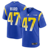 Nike Alex Ward Los Angeles Rams Home Game Jersey Royal