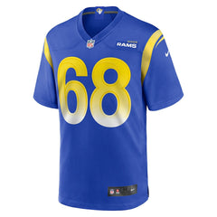 Nike Mike McAllister Los Angeles Rams Home Game Jersey Royal