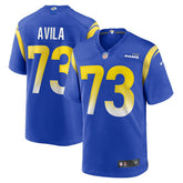 Nike Steve Avila Los Angeles Rams Home Game Jersey Royal