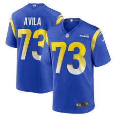 Nike Steve Avila Los Angeles Rams Home Game Jersey Royal