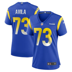 Nike Steve Avila Los Angeles Rams Women's Home Game Jersey Royal
