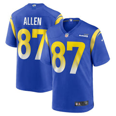 Nike Davis Allen Los Angeles Rams Home Game Jersey Royal