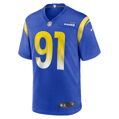 Nike Kobie Turner Los Angeles Rams Home Game Jersey Royal