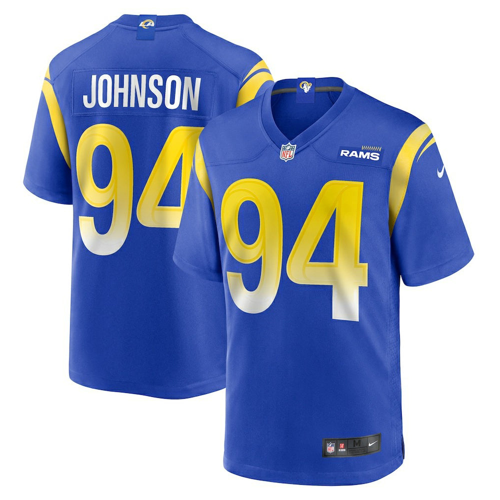 Nike Desjuan Johnson Los Angeles Rams Home Game Jersey Royal