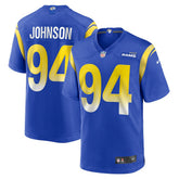 Nike Desjuan Johnson Los Angeles Rams Home Game Jersey Royal