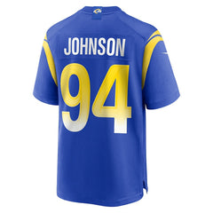 Nike Desjuan Johnson Los Angeles Rams Home Game Jersey Royal