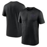 Colorado Rockies Nike Authentic Collection Early Work Tri-Blend Performance T-Shirt - Black - Nike Sale