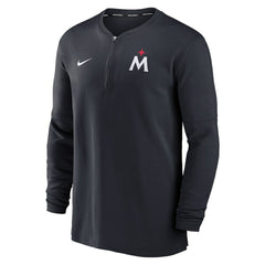 Minnesota Twins Nike Authentic Collection Game Time Performance Quarter-Zip Top - Navy - Nike Online