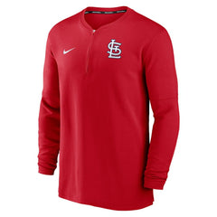 St. Louis Cardinals Nike Authentic Collection Game Time Performance Quarter-Zip Top - Red - Nike Sale