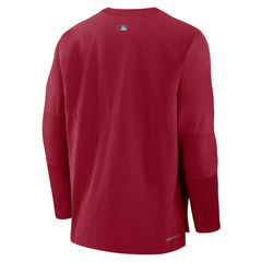Arizona Diamondbacks Nike Authentic Collection Player Dri-FIT Lightweight Pullover - Red - Nike Discount