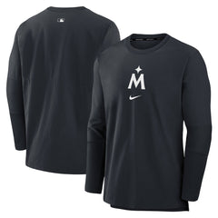 Minnesota Twins Nike Authentic Collection Player Dri-FIT Lightweight Pullover - Navy - Nike Sale