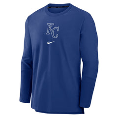 Kansas City Royals Nike Authentic Collection Player Dri-FIT Lightweight Pullover - Royal - Nike on Sale