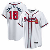 Mike Yastrzemski Atlanta Braves Nike Replica Jersey - White - Nike Sale